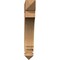 Ekena Millwork Imperial Arts & Crafts Smooth Bracket, Western Red Cedar, 3 1/2"W x 22"D x 22"H BKT04X22X22IMP03SWR - alternate 4